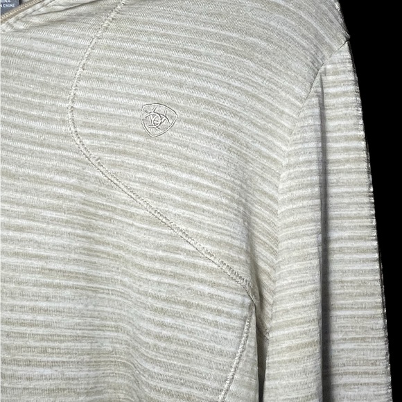 Ariat Shirt - Mens Cream Color - Size M - Picture 6 of 10